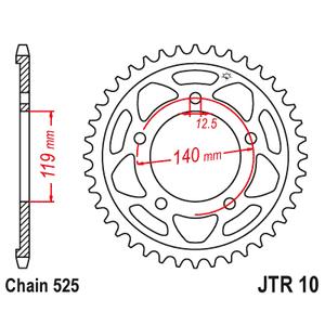 Ketten Rad JT JTR 10-42 42T, 525