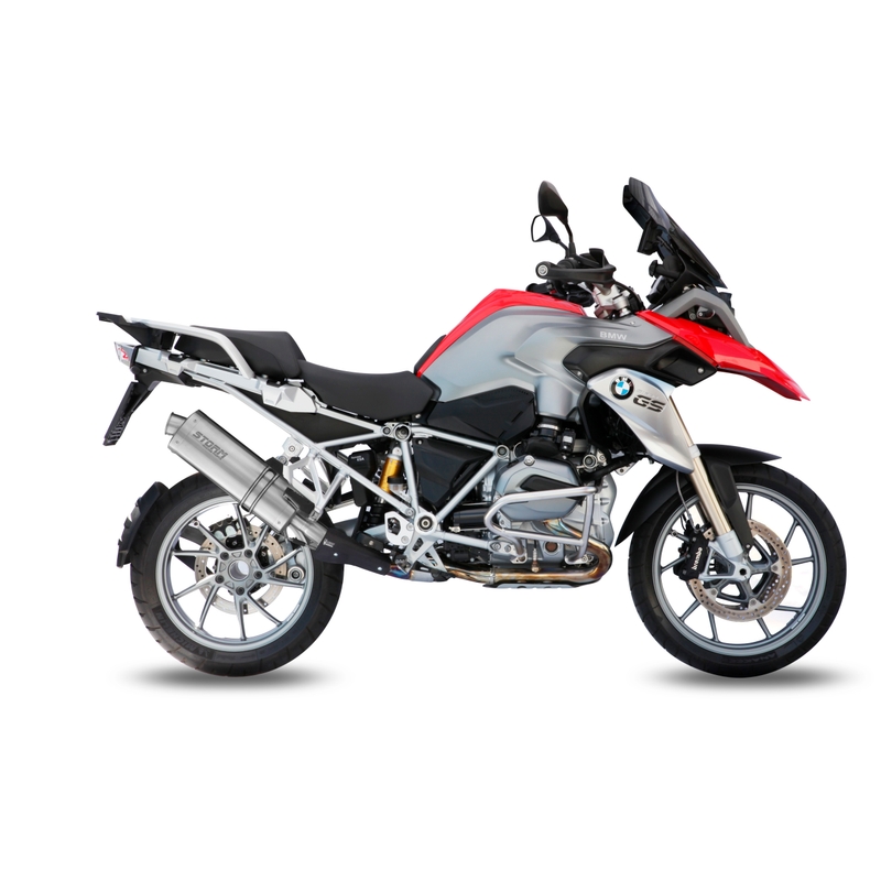 Auspuffendstück STORM OVAL Edelstahl