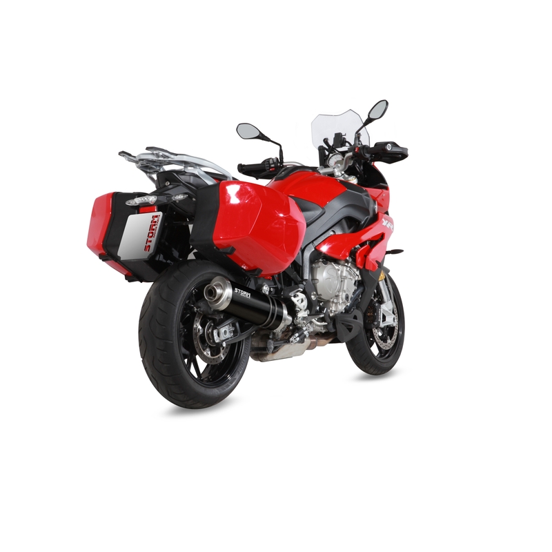 Auspuffendstück STORM OVAL Steel black