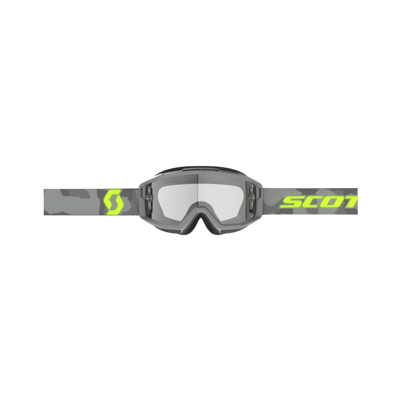 Motocross-Brille SCOTT Split OTG grau-fluo gelb