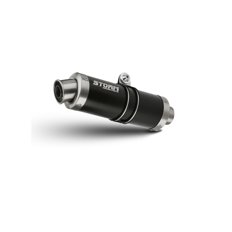 Auspuff komplett 4x2x1 STORM GP Steel black für HONDA CB 650 F / FA 2014-2020