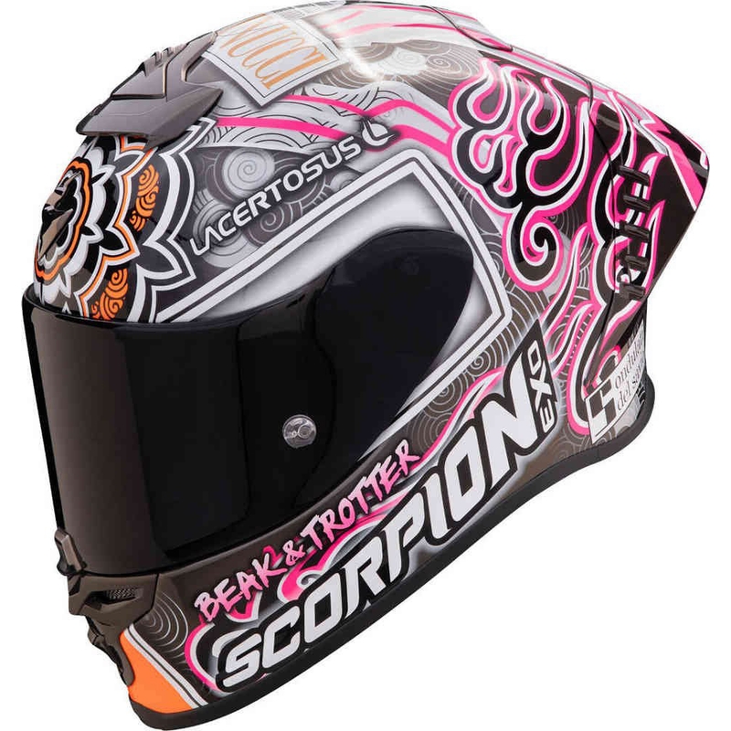 Integrierter Motorradhelm SCORPION EXO-R1 FIM Racing #1 AIR CANET Aron Canet
