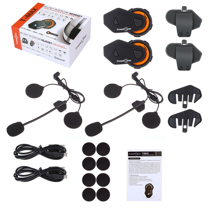 2er-Set Bluetooth-Sprechanlage T-MAX