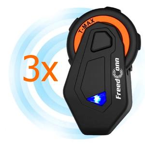 3er-Set Bluetooth-Sprechanlage T-MAX