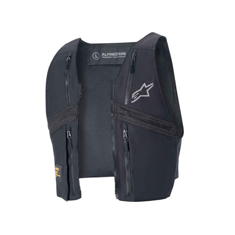 Alpinestars Techdura Motorradjacke schwarz-braun-dunkelblau