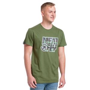 Herren T-Shirt Meatfly Repash olivgrün