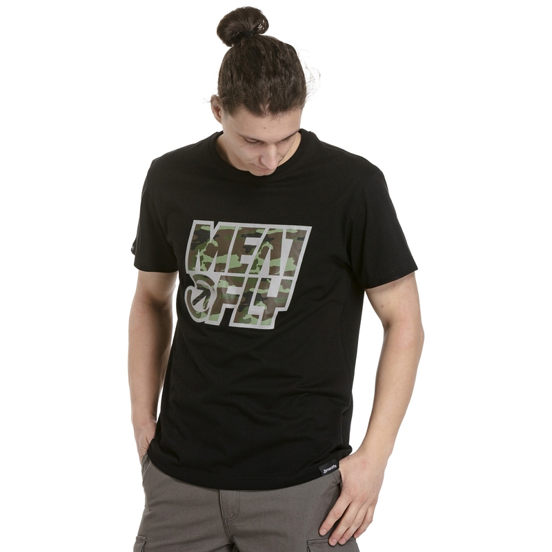 Herren T-Shirt Meatfly Repash schwarz