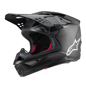 Motocross-Helm Alpinestars Supertech S-M10 Fame glänzend/matt Carbon
