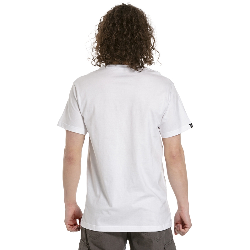 Herren T-Shirt Meatfly Repash weiß