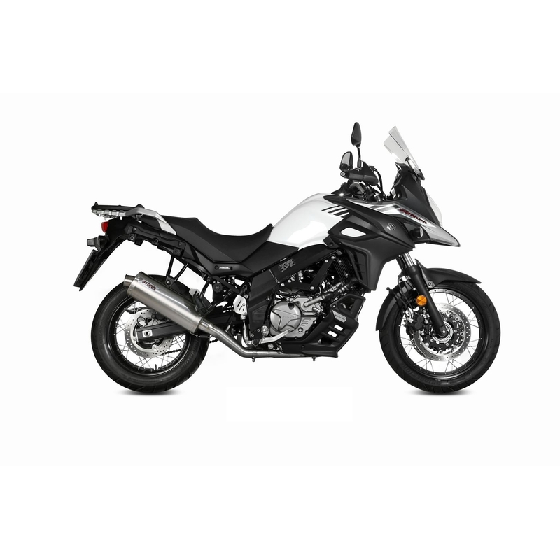 Auspuffendstück STORM OVAL Edelstahl für SUZUKI DL 650 V-STROM 2017-2024