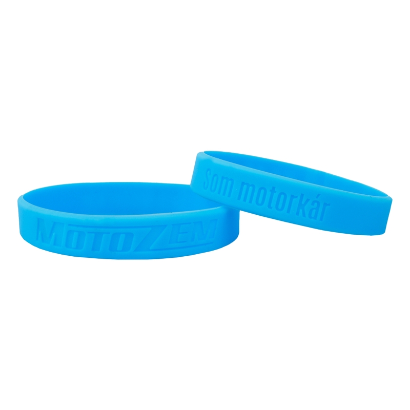 MotoZem SK-Armband „Ich bin ein blauer Biker“. Ausverkauf