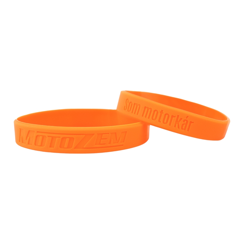 MotoZem SK Armband „I am a Biker Orange“.