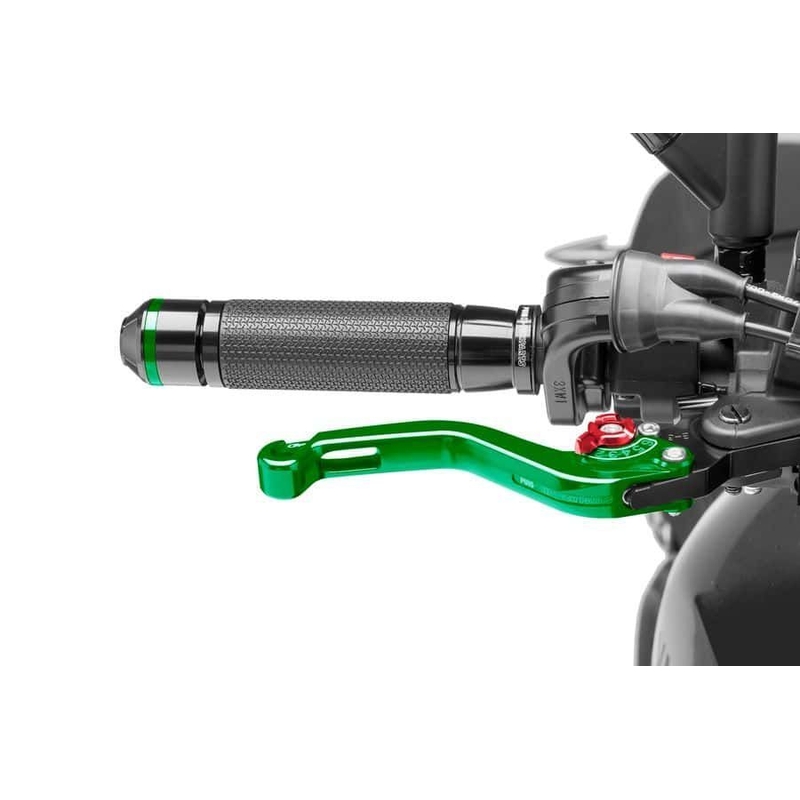 Bremsehebel ohne Adapter PUIG kurz green/red