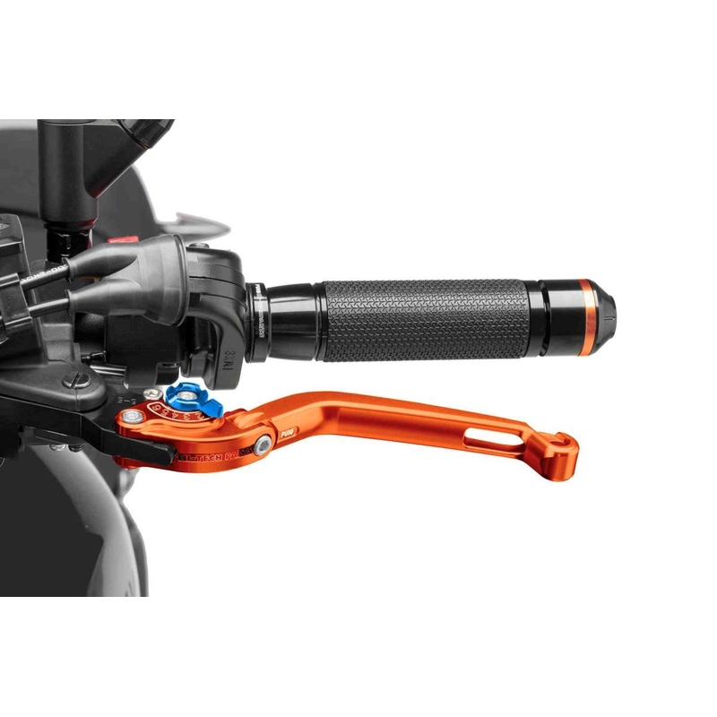 Kupplungshebel ohne Adapter PUIG foldable orange/blue