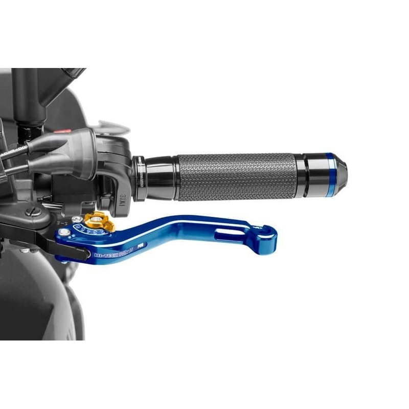 Kupplungshebel ohne Adapter PUIG kurz blue/gold