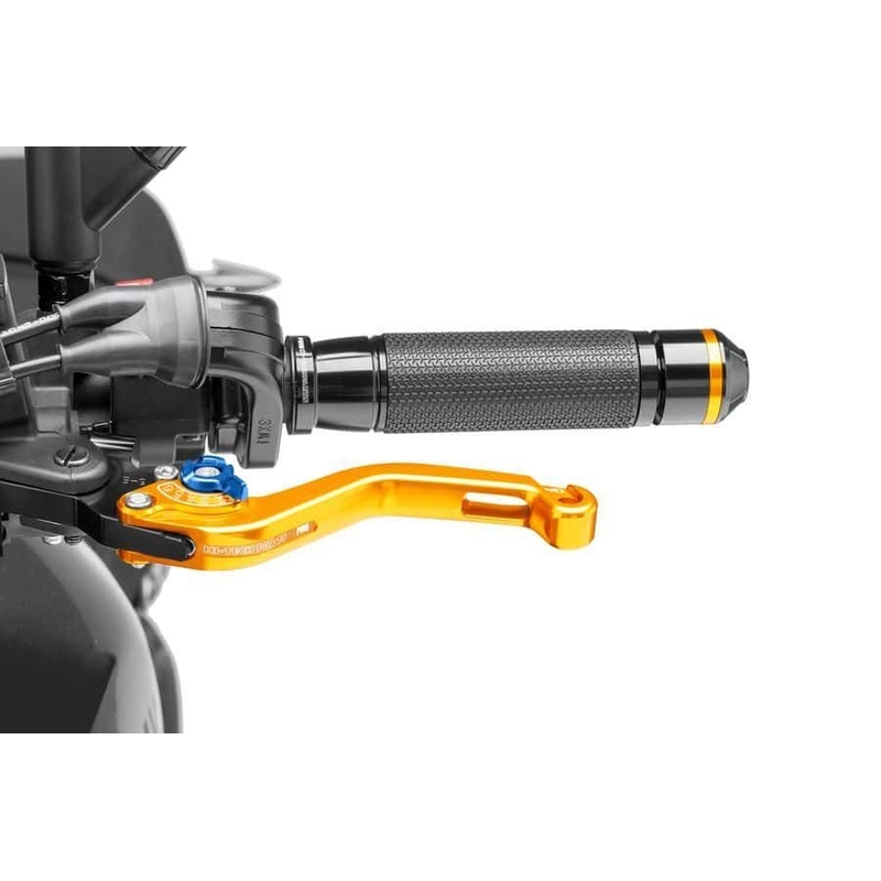 Kupplungshebel ohne Adapter PUIG kurz gold/blue