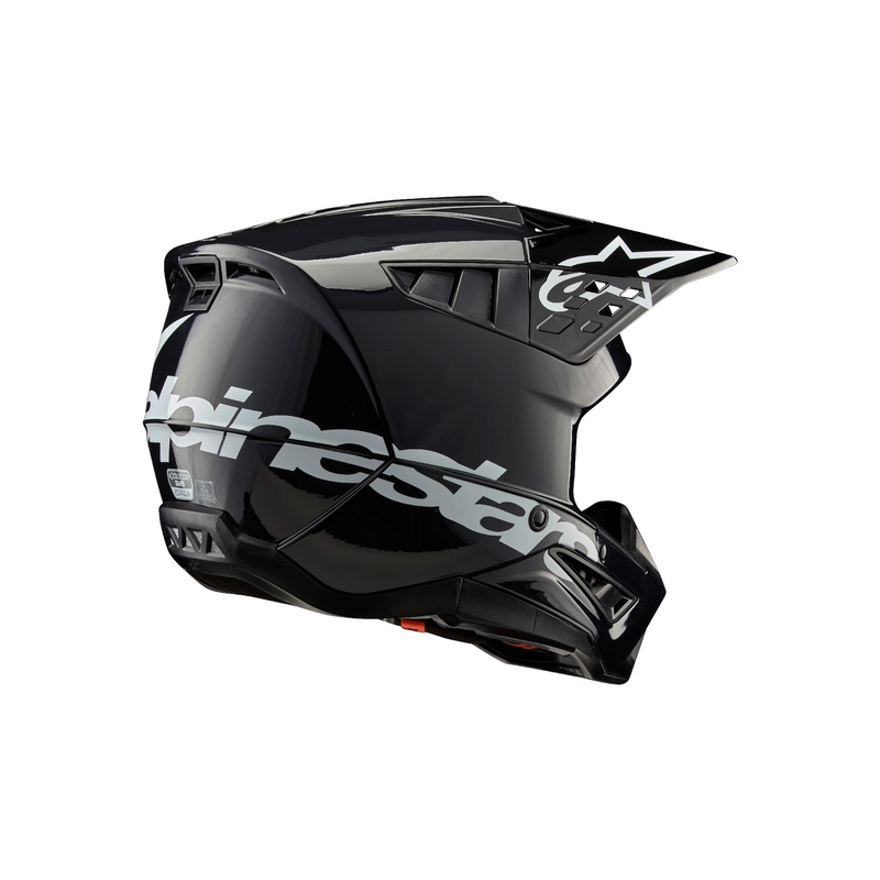 Alpinestars S-M5 Corp Motocross Helm Dunkelgrau