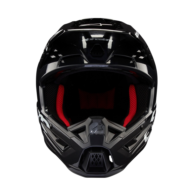 Alpinestars S-M5 Corp Motocross Helm Dunkelgrau