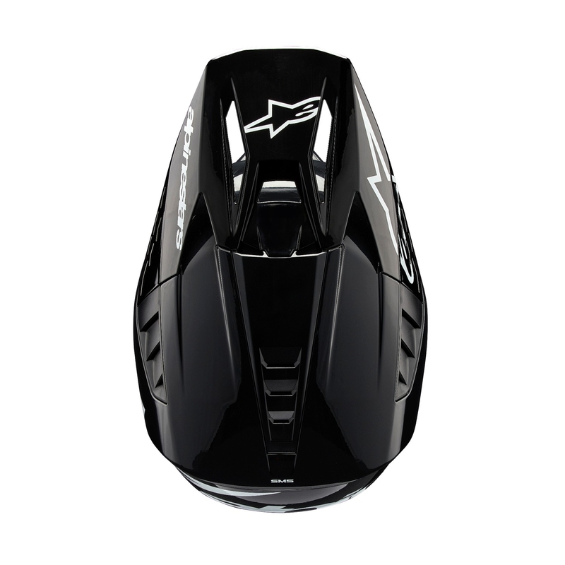 Alpinestars S-M5 Corp Motocross Helm Dunkelgrau
