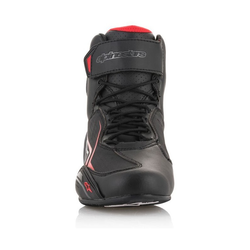 Alpinestars Faster-3 Motorradstiefel schwarz-grau-rot