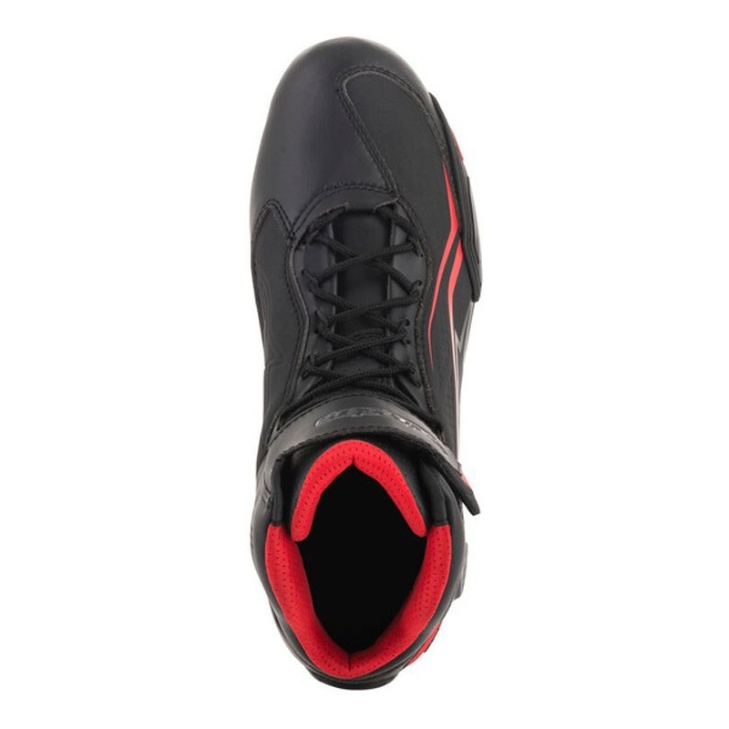 Alpinestars Faster-3 Motorradstiefel schwarz-grau-rot
