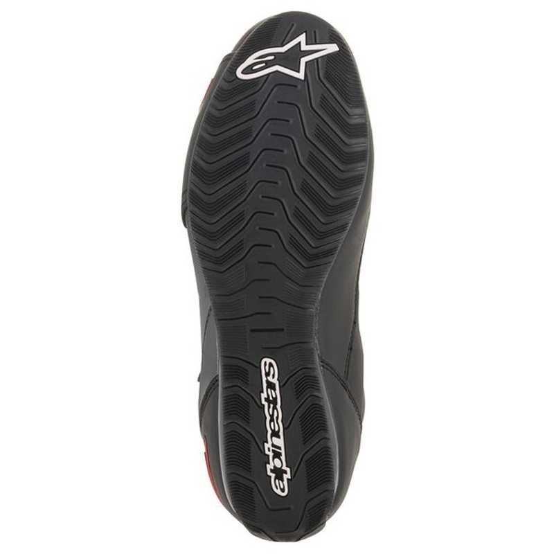 Alpinestars Faster-3 Motorradstiefel schwarz-grau-rot