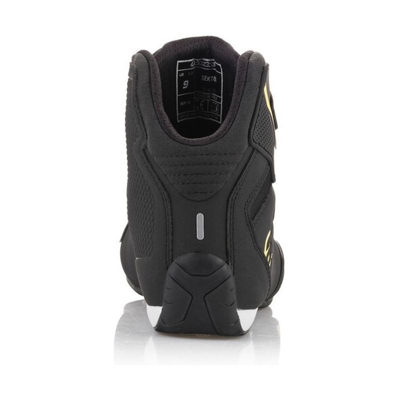 Alpinestars Sektor Motorradstiefel schwarz-fluo gelb
