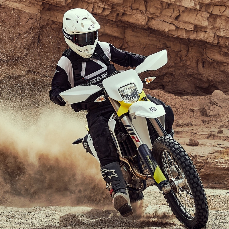 Alpinestars Techdura Motocross-Trikot schwarz