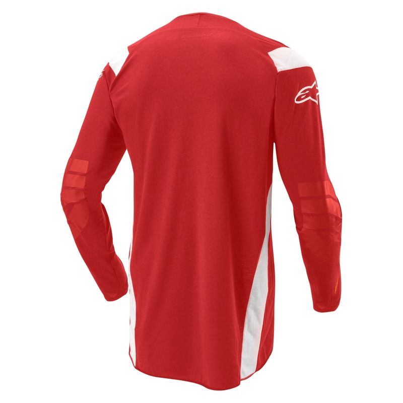 Motocross-Trikot Alpinestars Techdura fluo rot
