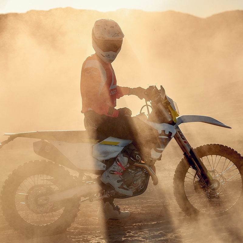 Motocross-Trikot Alpinestars Techdura fluo rot