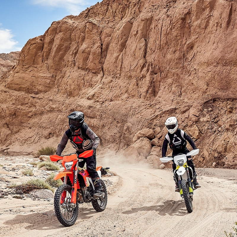 Motocross-Trikot Alpinestars Techdura fluo rot