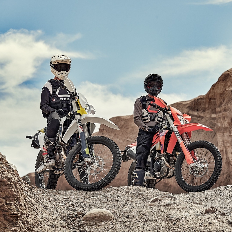 Motocross-Trikot Alpinestars Techdura fluo rot