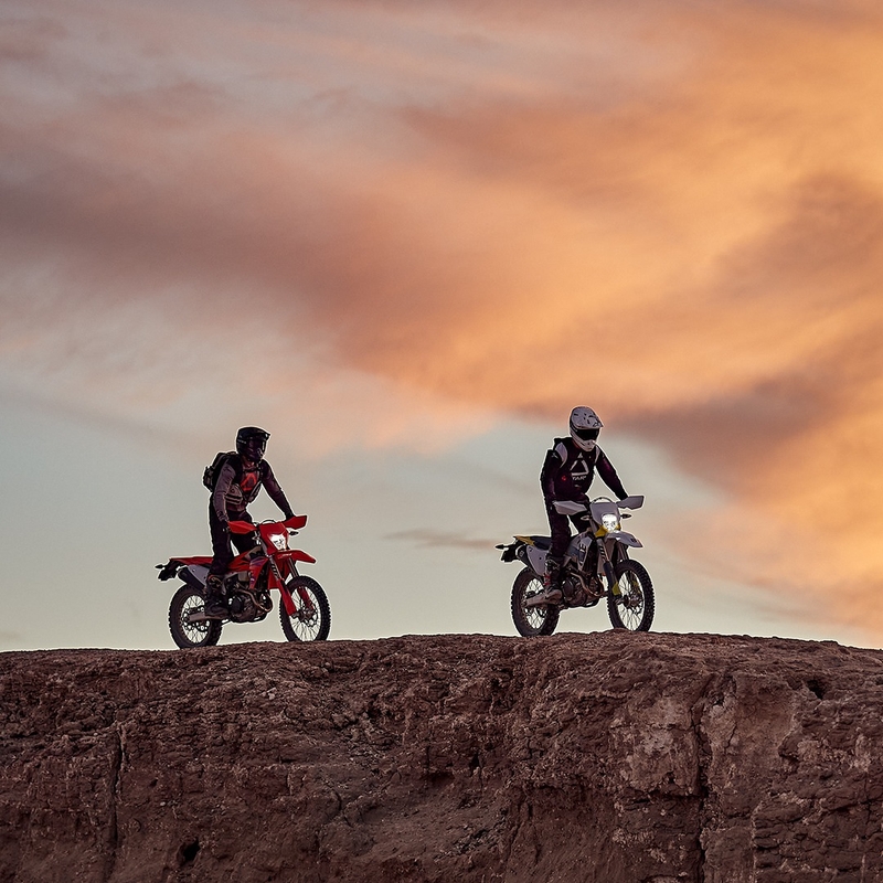 Motocross-Trikot Alpinestars Techdura fluo rot