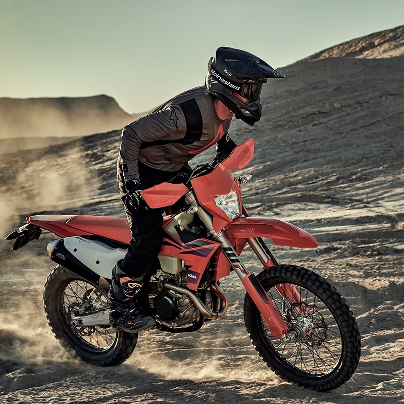 Alpinestars Techdura Motocross-Trikot braun