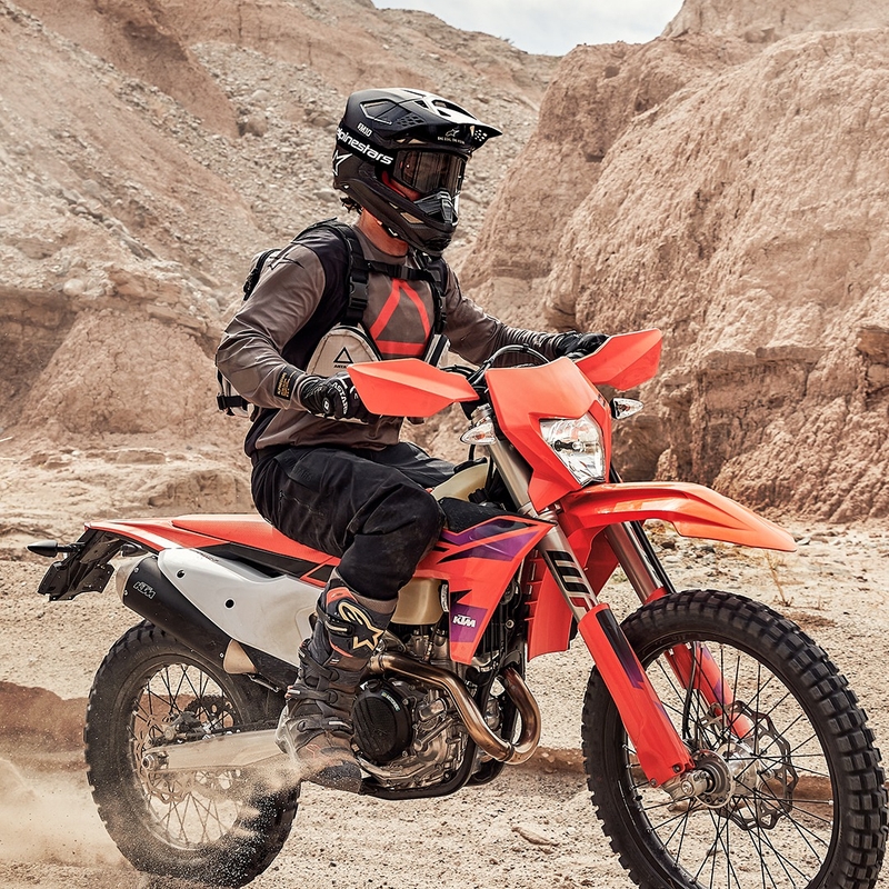 Alpinestars Techdura Motocross-Trikot braun