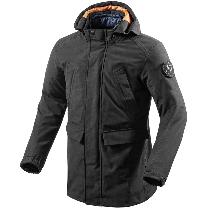 Revit Williamsburg Schwarz Motorradjacke Ausverkauf