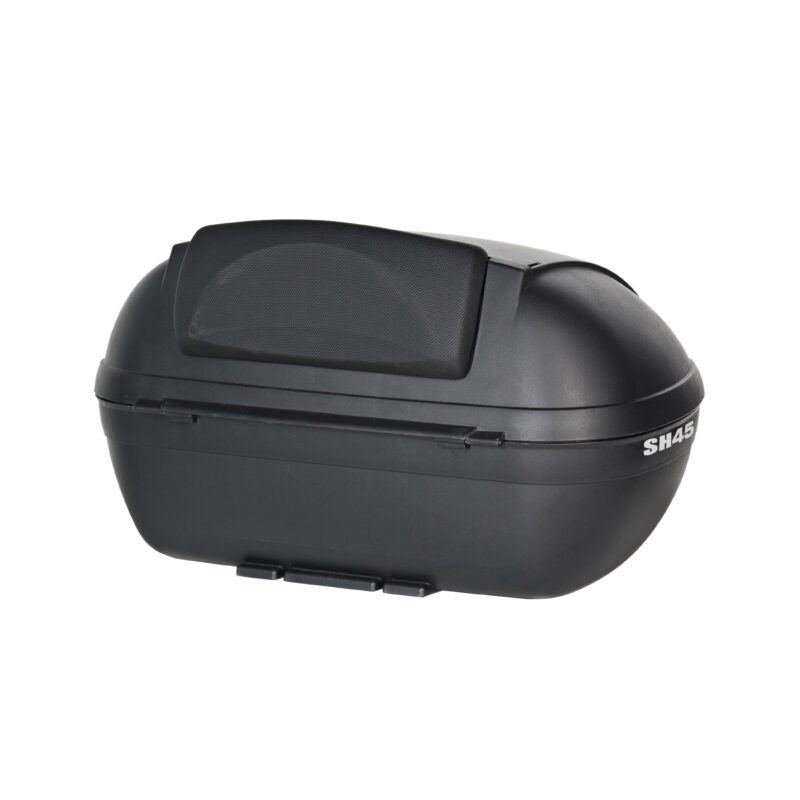 Top case with color cover SHAD SH45 Black metal