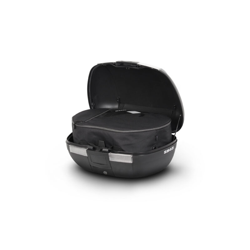 Top case with color cover SHAD SH45 weiß