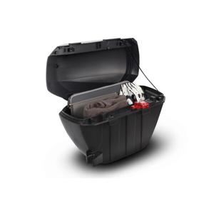 Seitenkoffer SHAD SH23 D0B23200W aluminium look