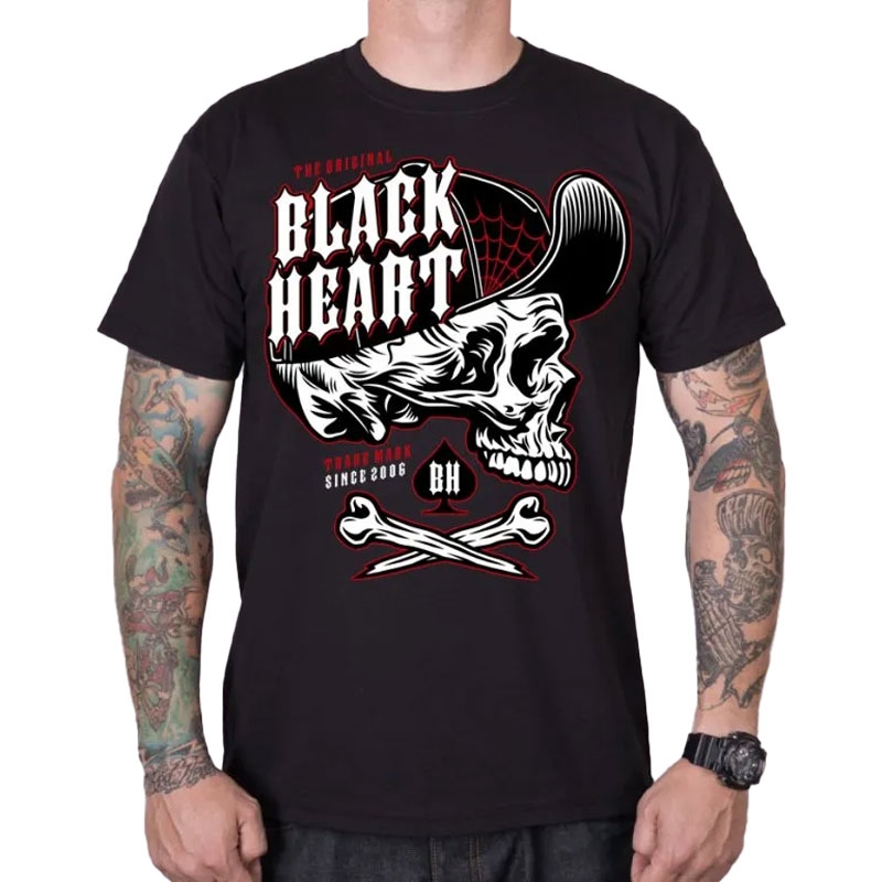 T-Shirt Black Heart Speedy schwarz