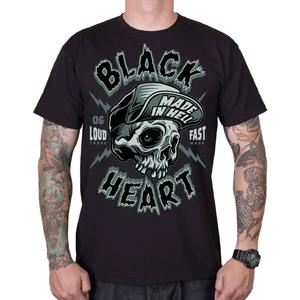 T-Shirt Black Heart Spike schwarz