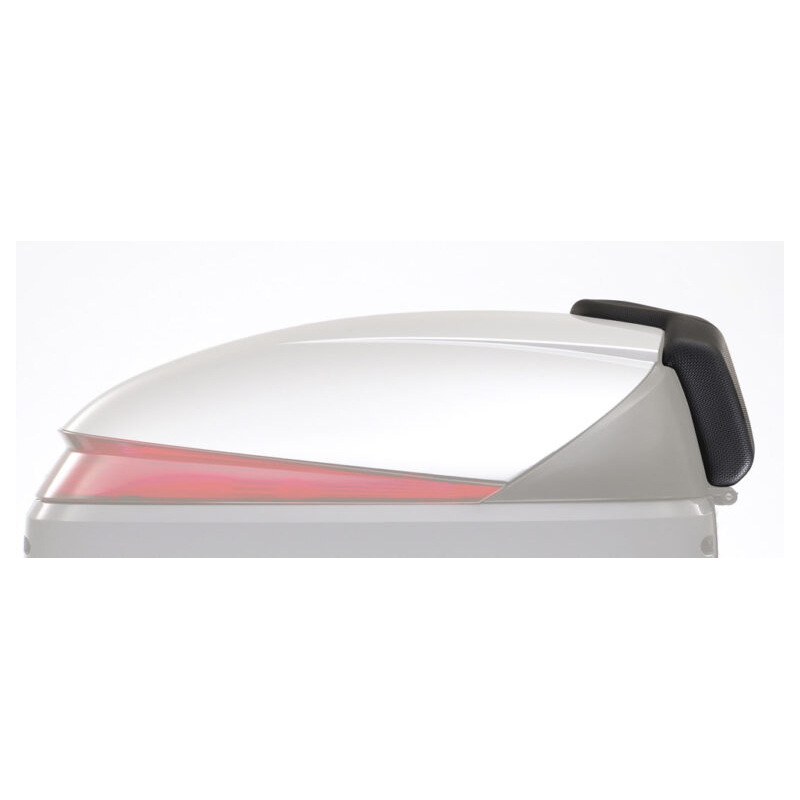 Top case with color cover SHAD SH50 weiß