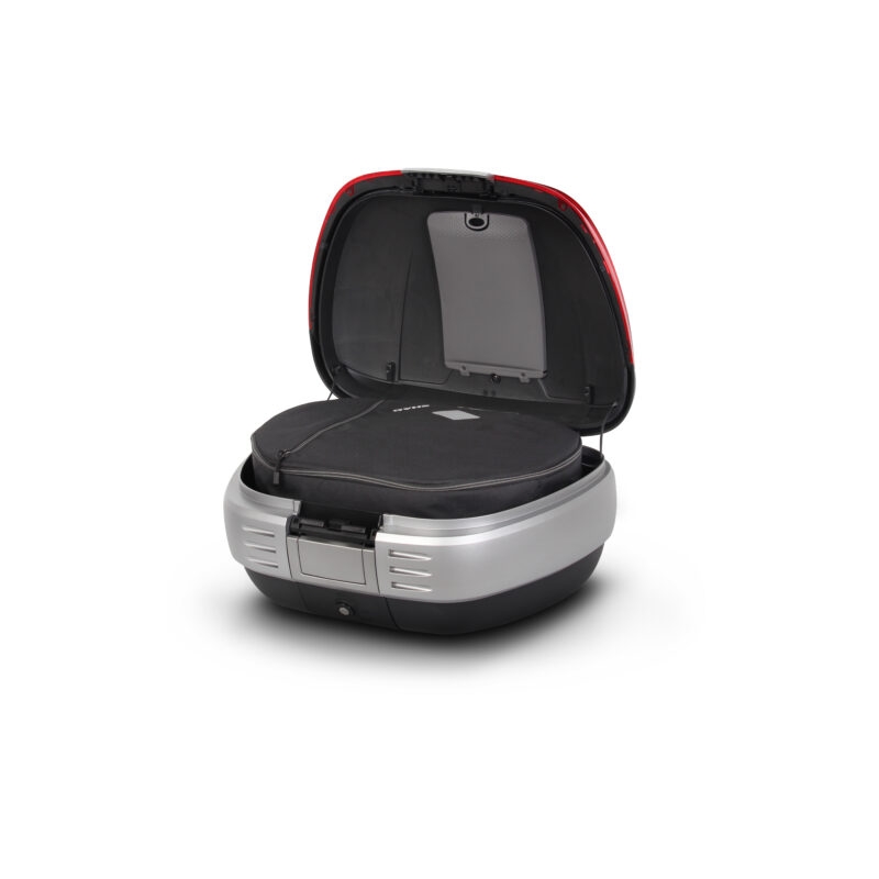 Top case with color cover SHAD SH50 silber