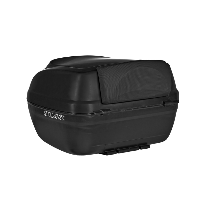 Top case with color cover SHAD SH40 schwarz glänzend