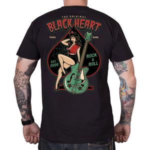 T-Shirt Black Heart Ema schwarz