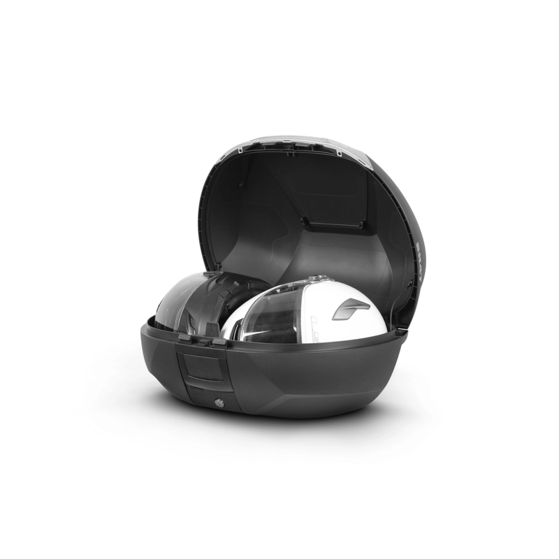 Top case SHAD SH47 schwarz/rot