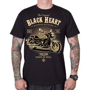 T-Shirt Black Heart Harley schwarz