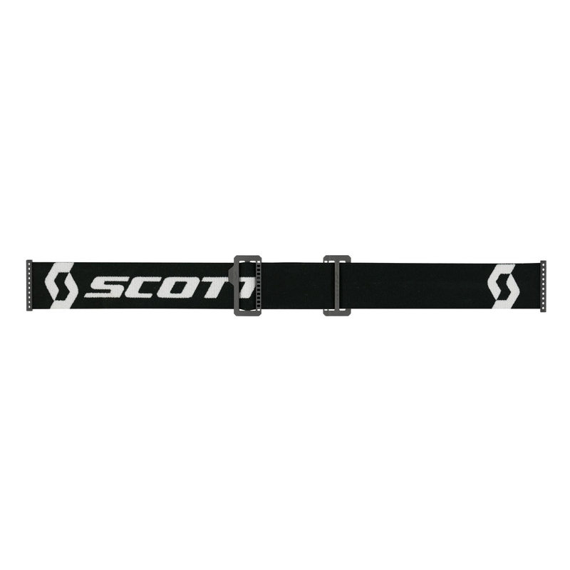Motocrossbrille SCOTT - USA Primal CH schwarz-weiß (silbernes Plexiglas)