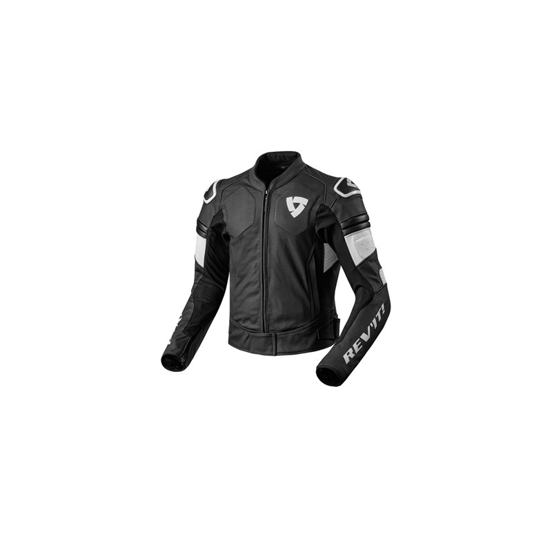 Revit Akira air schwarz und weiß Motorradjacke Ausverkauf