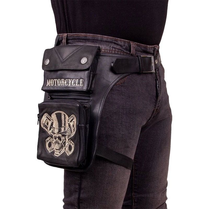 BLACK HEART W-TEC Gentleman Oberschenkeltasche schwarz